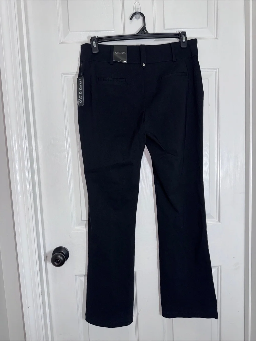 Flirtatious sleek black